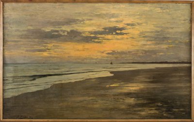Beach of the Lido by Bartolomeo Bezzi